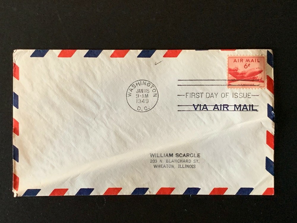 US FDC Scott # C39 - First Day Cover - Airmail