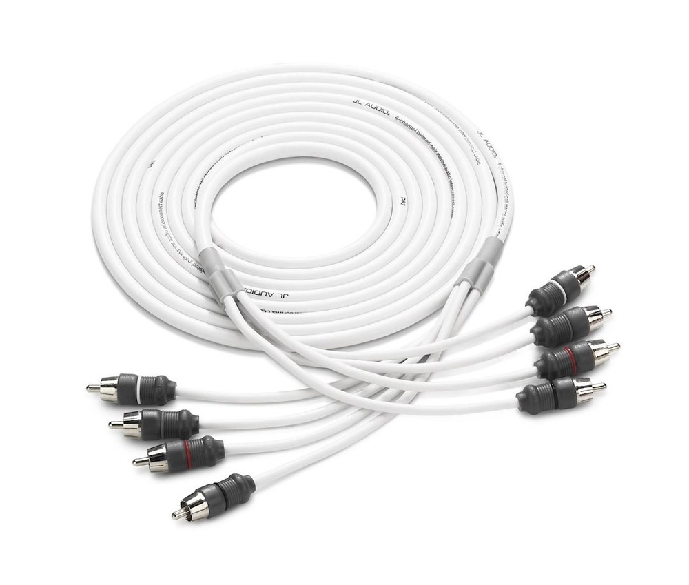 Jl Audio 0101347400 - White Cable With Black Connector