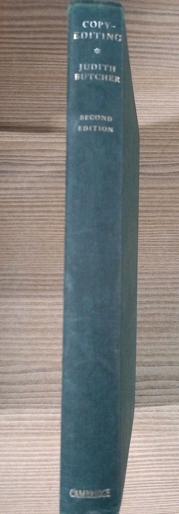Copy-Editing: The Cambridge Handbook
