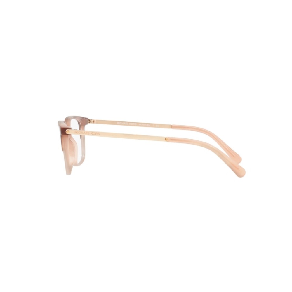 Michael Kors Women's Bly Rectangular 51mm Eyeglasses Frames Milky Pink MK4047