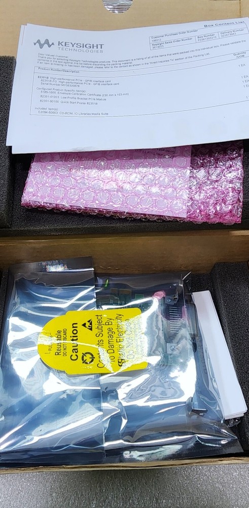 KEYSIGHT 82351B High Performance PCIe-GPIB Interface Card