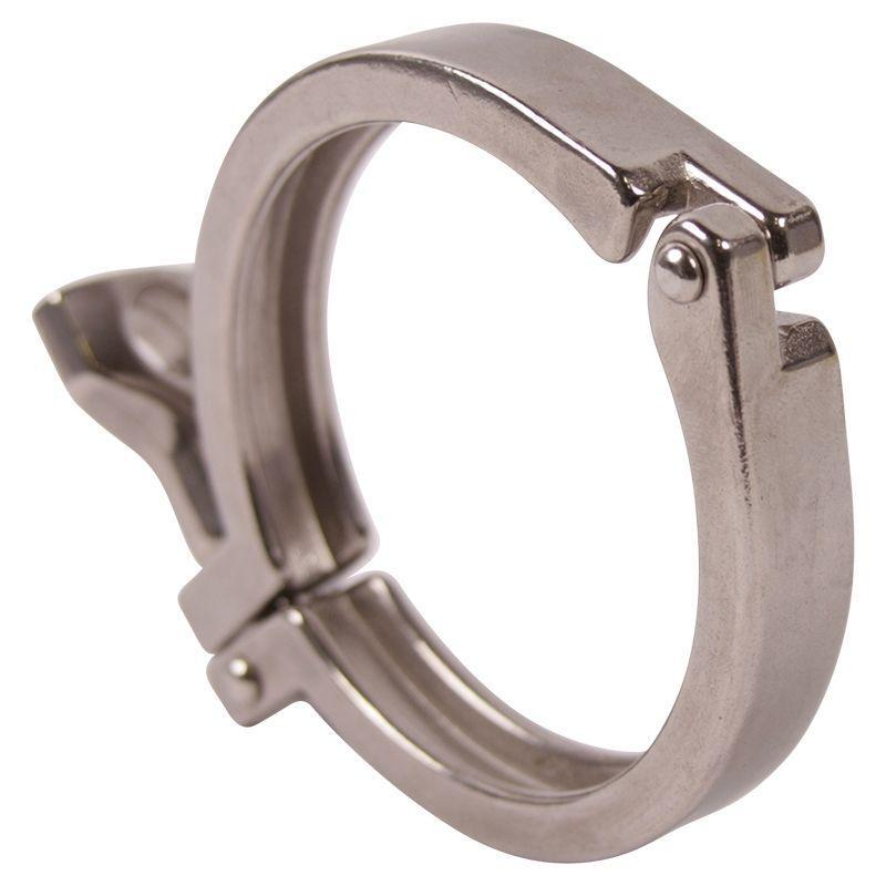 Sanitary Pressure Tri Clamp | 3 inch Single Hinge - SS304 (3 Pack)