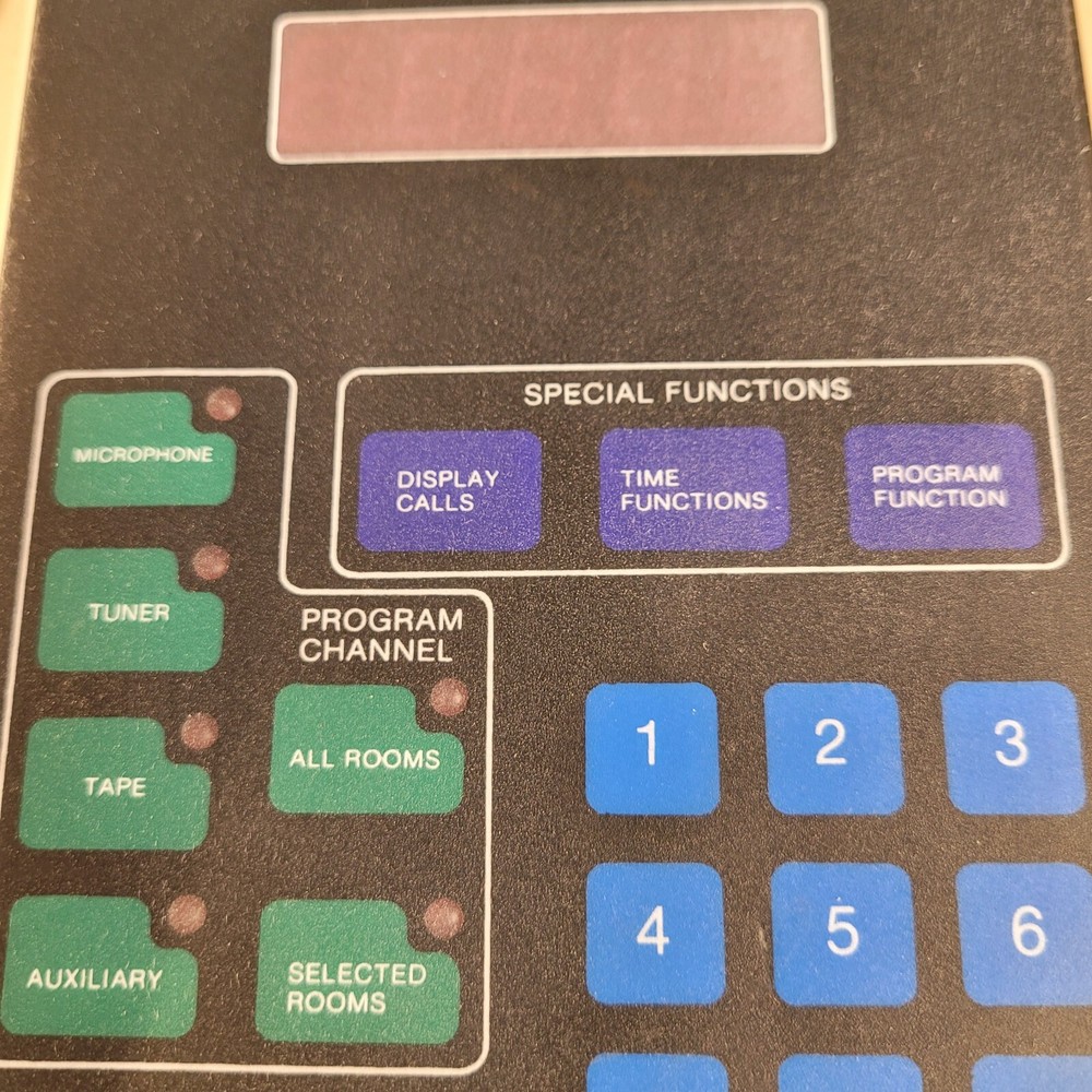 Telecor MCC-3 Vintage Administrators Console PA System Intercom Phone