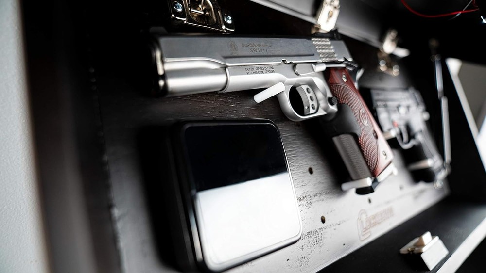 LOCKDOWN in Plain Sight Shelf with Discreet Design, Easy Magnetic Access,