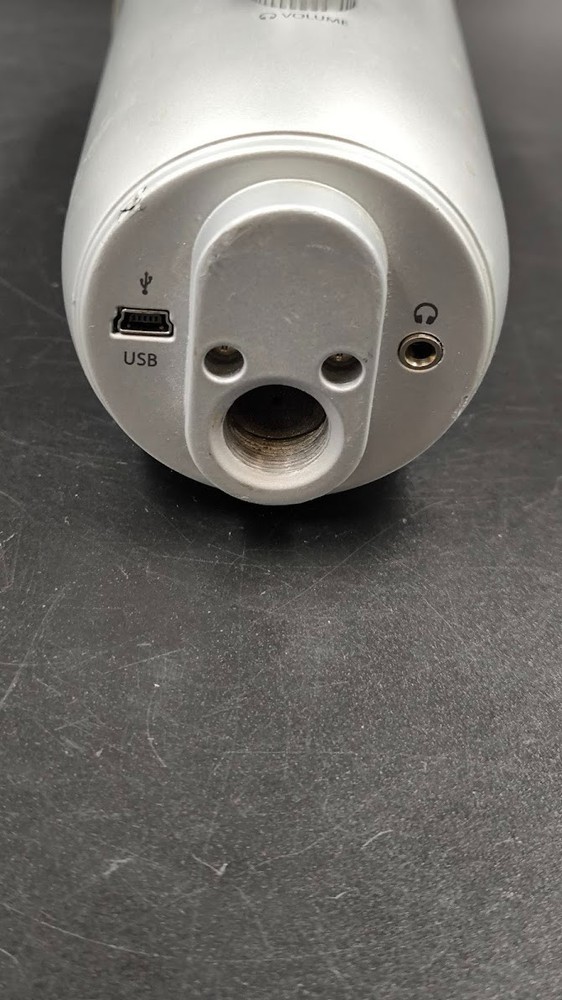Blue Yeti Microphone Used Working Silver