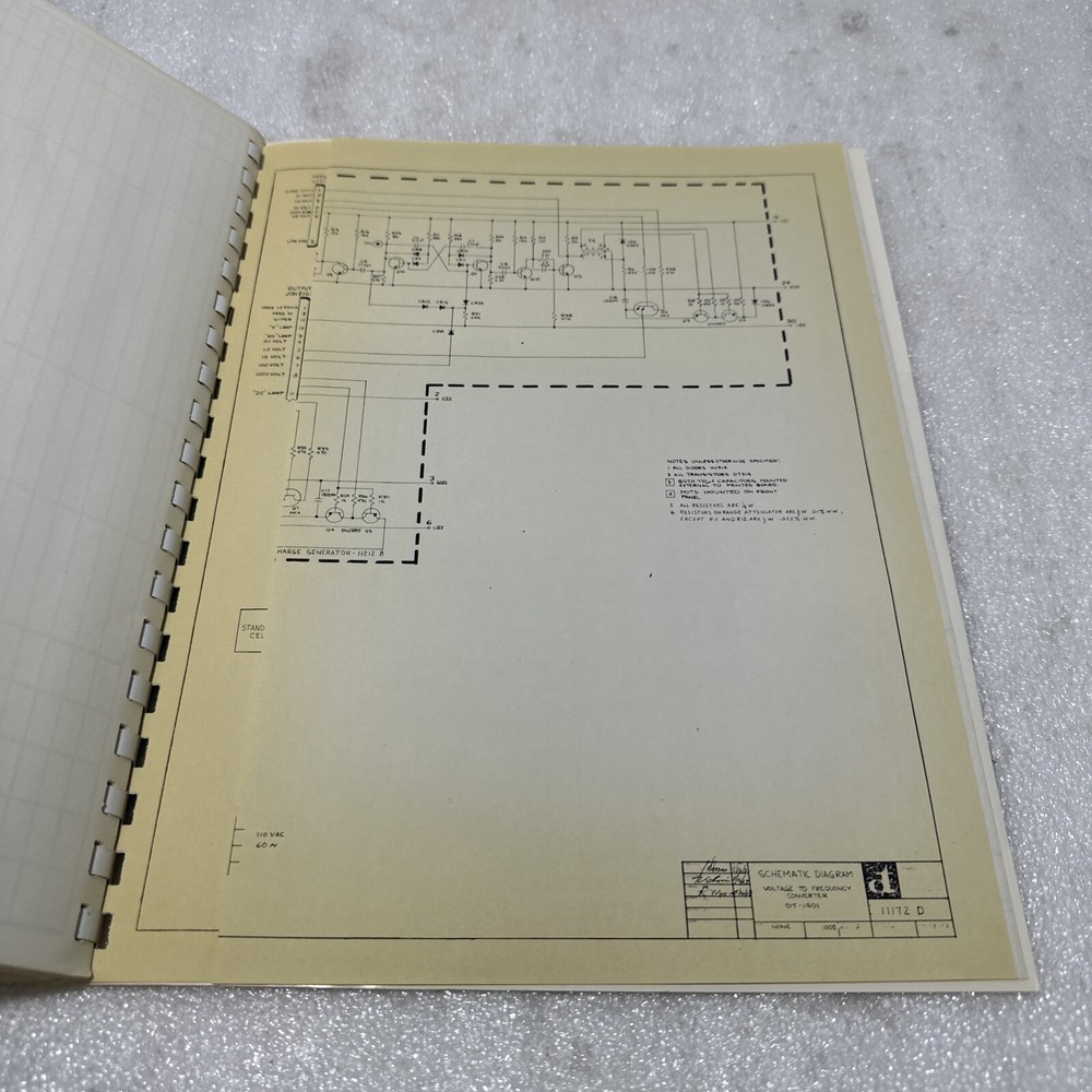 Data Technology DT-1401 Voltage-To-Frequency Converter Instruction Manual