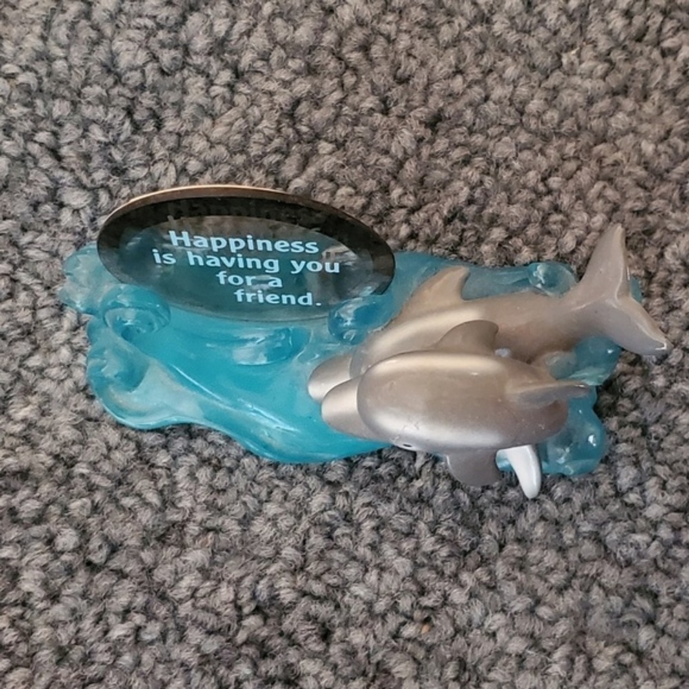 Paula's Cheerful Reflections dolphin figurine