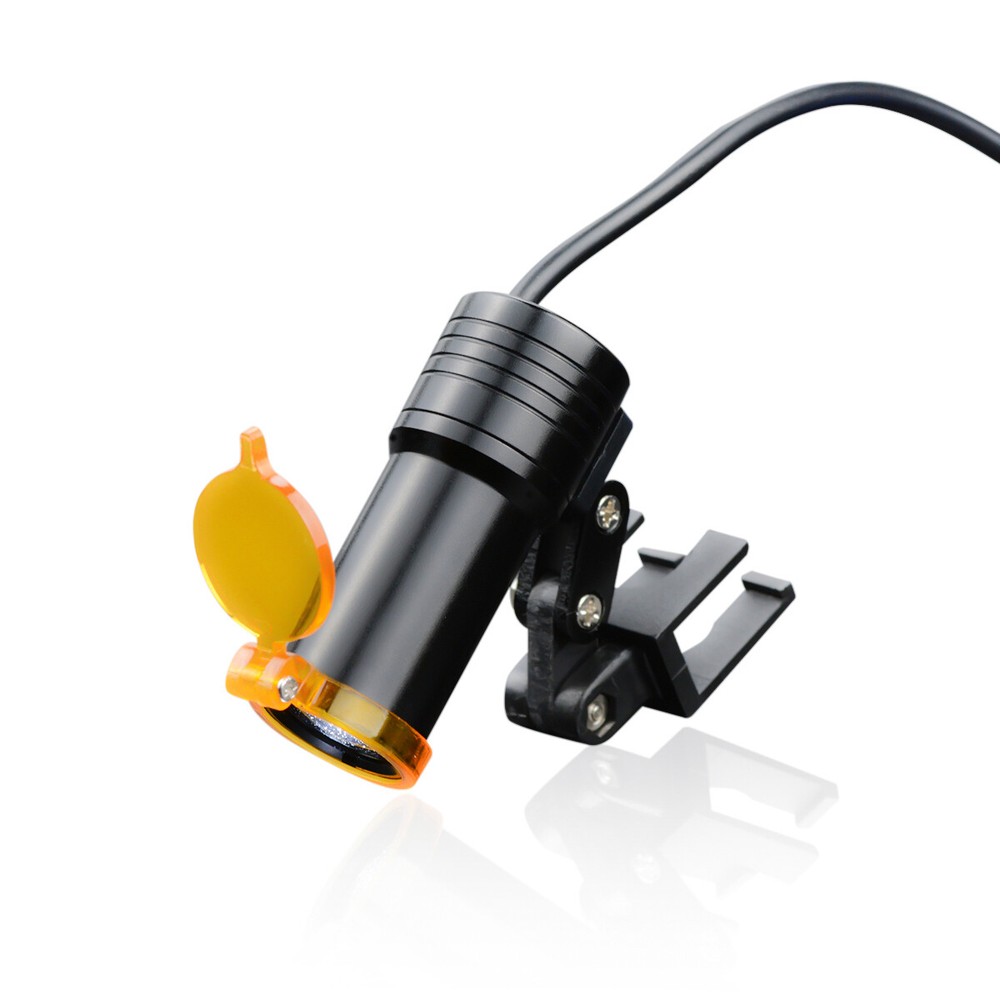 Dental 5W LED Headlight Source with Filter High Intensity Brightness Adjustable