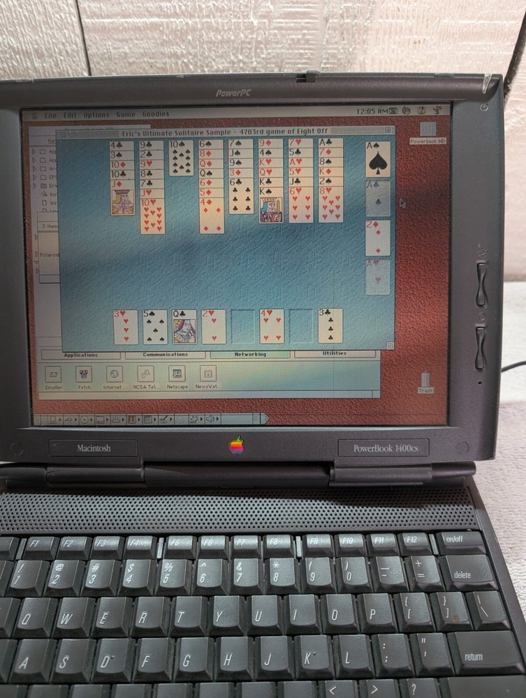TESTED Apple Macintosh PowerBook 1400cs Laptop Notebook WORKS