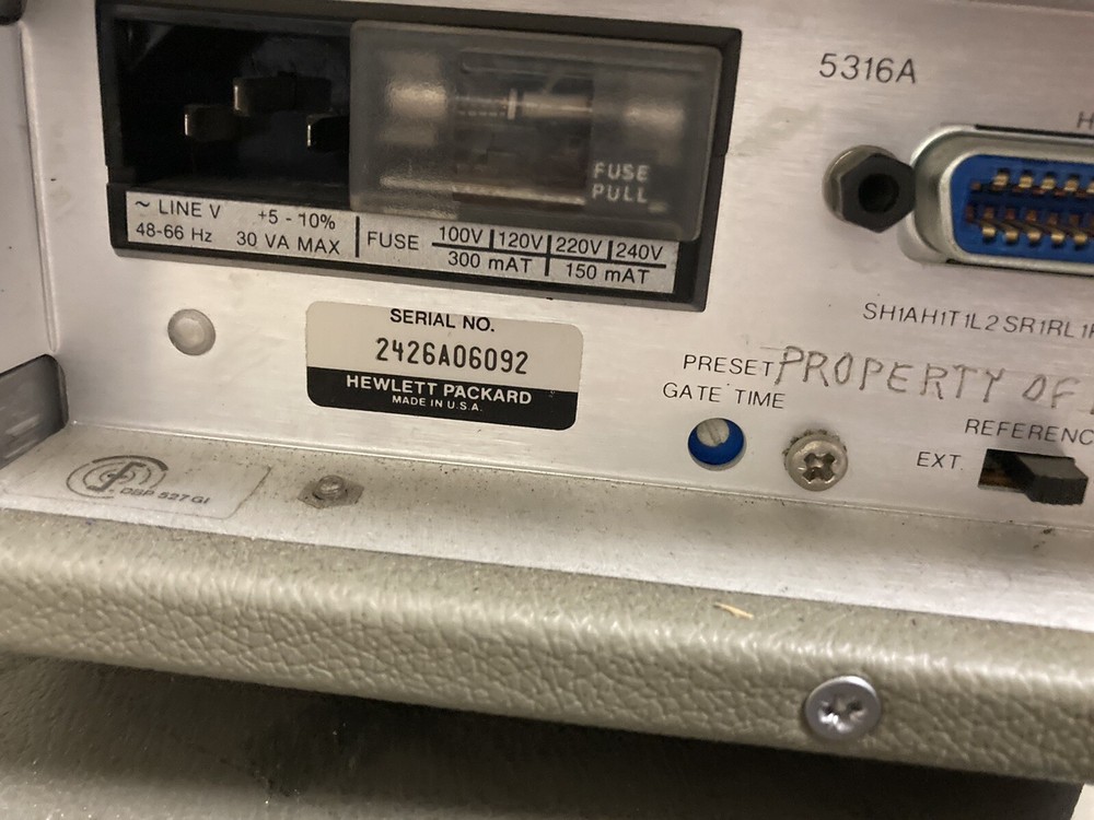 HP 5316A Universal Counter