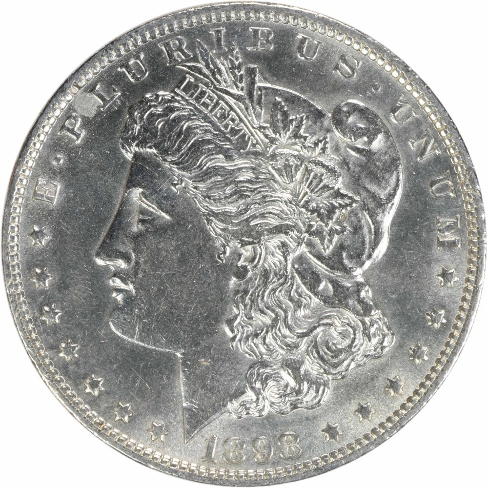 1898 Morgan Silver Dollar BU Uncertified #100