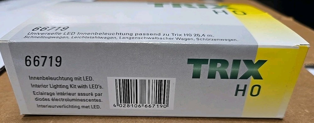 Trix 66719 Interior Lighting Kit With LED's