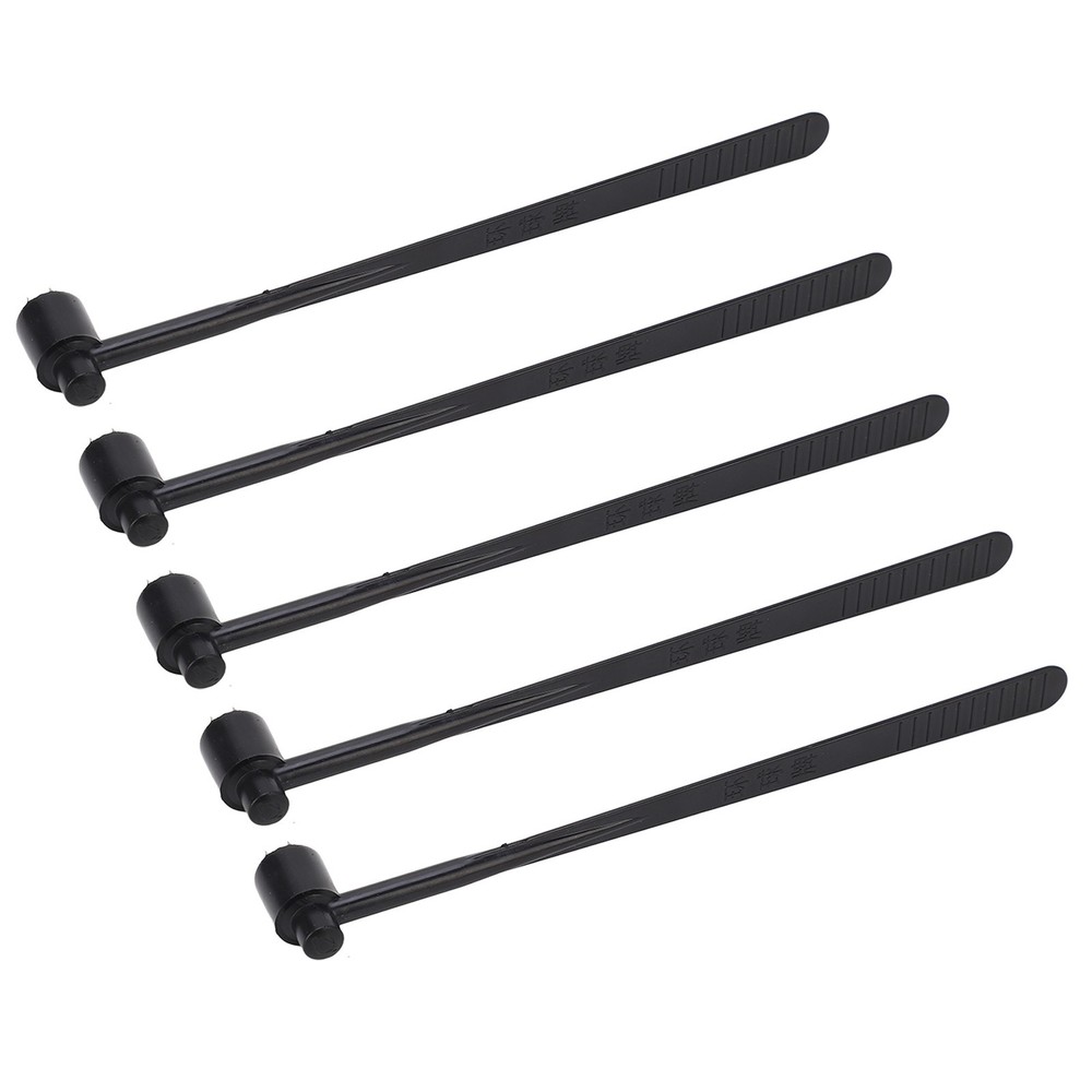 5Pcs Plum Blossom Dermal Hammer Single End ABS Handle For Industry