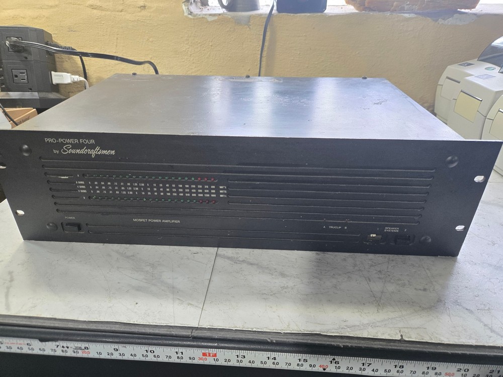 Soundcraftsmen Pro Power Four Amplifier Power Tested