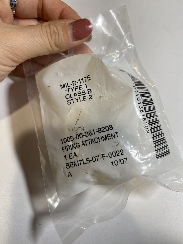 USGI Military BFA Yellow BlankFiring Adapter / New