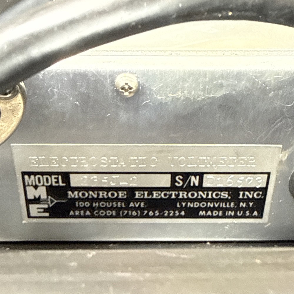 Monroe Electronics Electrostatic Voltmeter Model 235J