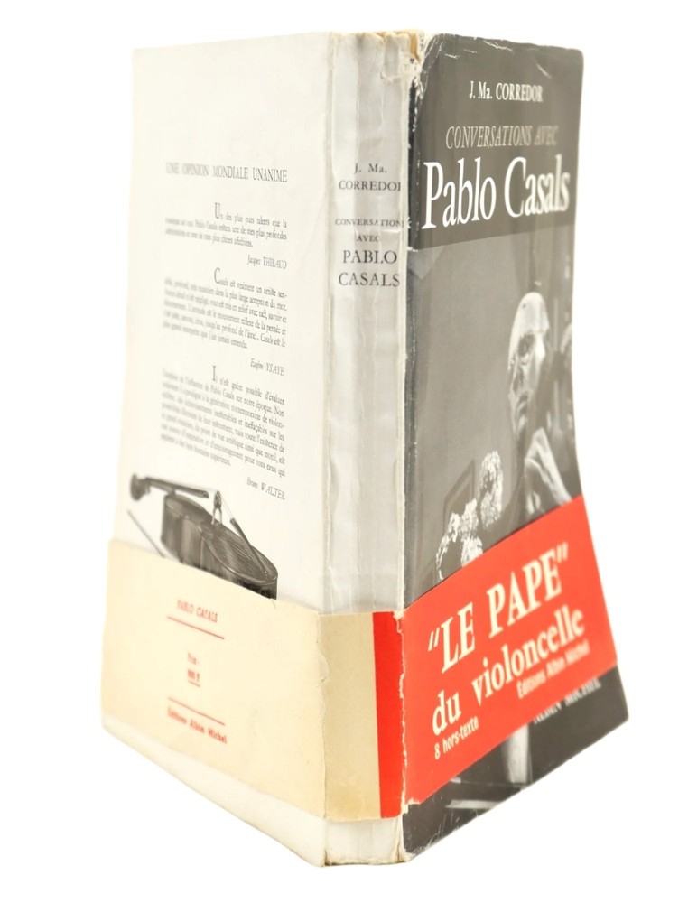 "Conversations avec Pablo Casals" - Signed Book CELLO