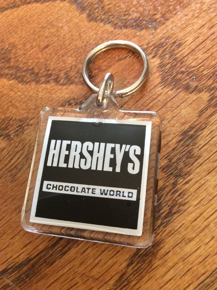 Original VINTAGE Union HERSHEY'S Chocolate World Keychain