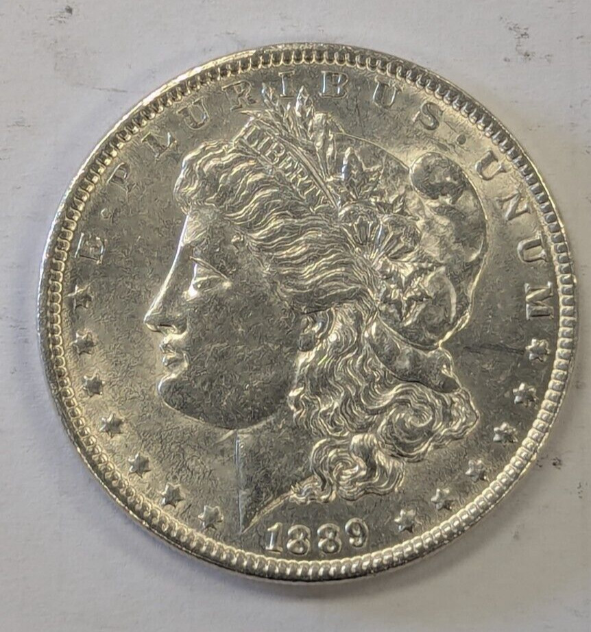 1889-P Morgan Silver Dollar ~ #554