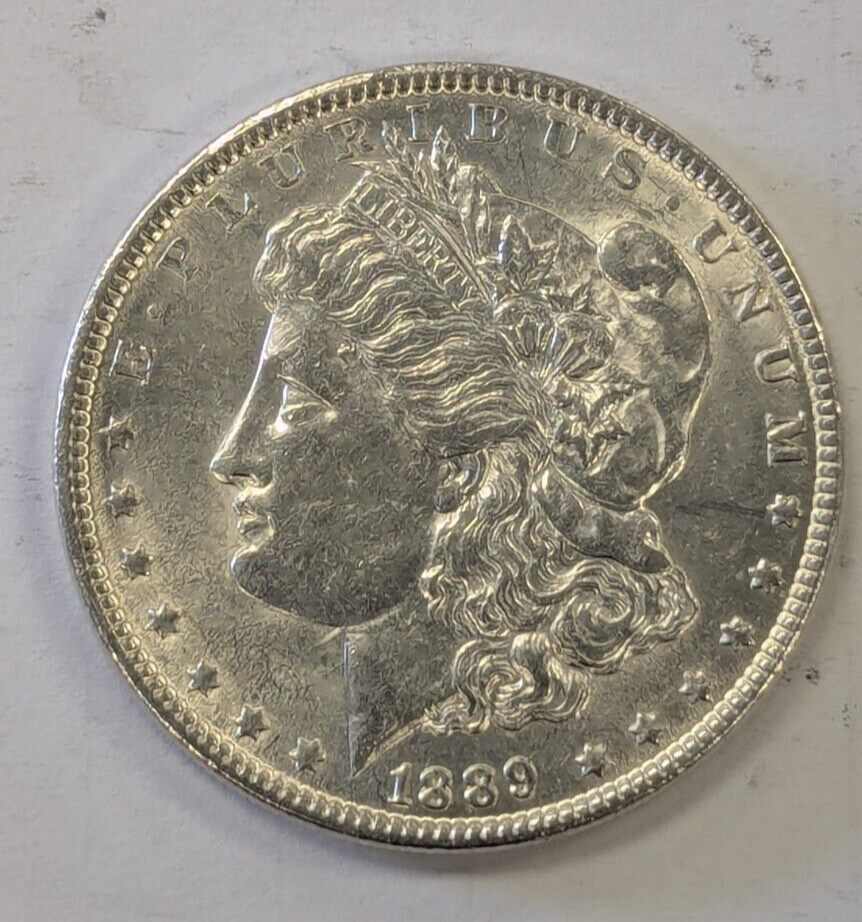 1889-P Morgan Silver Dollar ~ #554