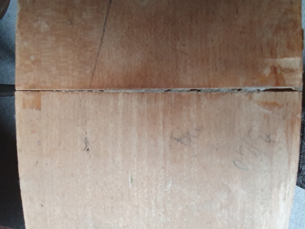 Frame / side of an old German Cello! NOS