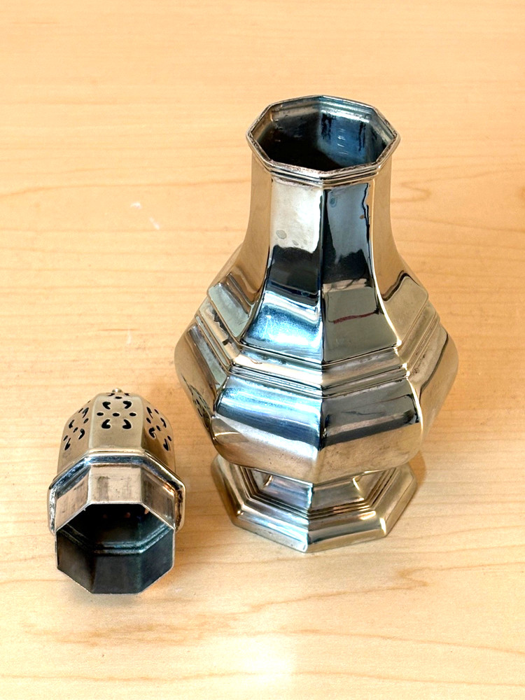 Antique Silver Plated Sugar Shaker Made in England