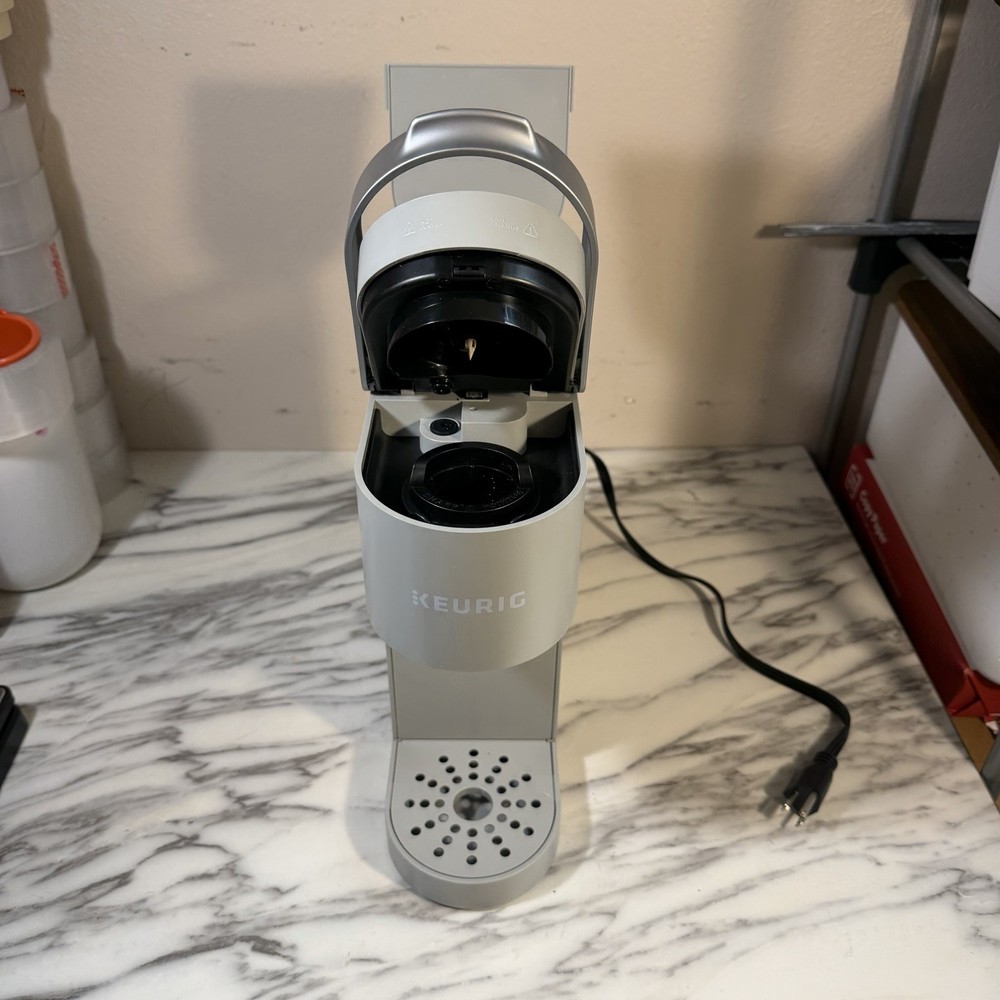 Keurig - K-Mini Plus Single Serve K-Cup Pod Coffee Maker - Studio Gray