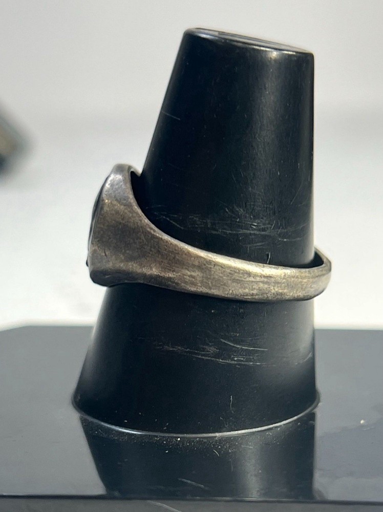 WW2 Army Ring 800 Silver Original