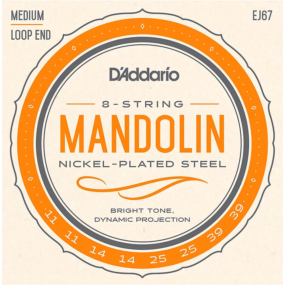 D'Addario EJ67 Nickel Mandolin Strings