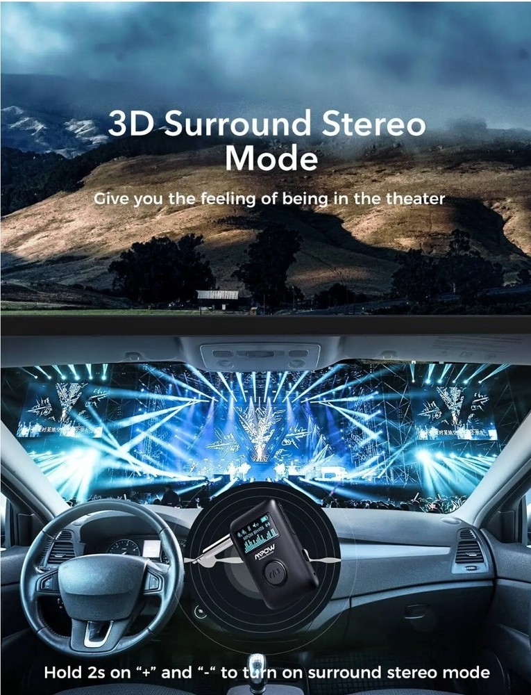 MPOW BH408A WIRELESS BLUETOOTH RECEIVER 3.5MM AUX IN