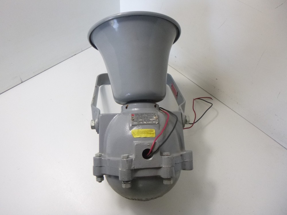 FEDERAL SIGNAL 300X SELECTONE EXPLOSION-PROOF SPEAKER 24 VOLTS