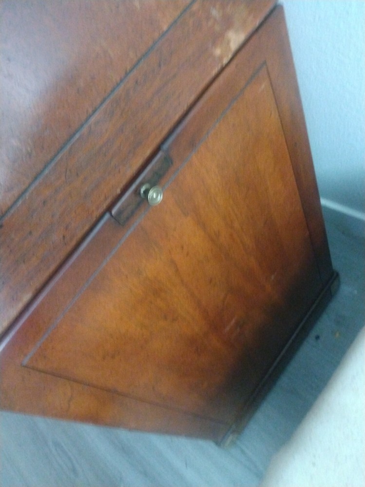 62449 Antique Oak Victorian Buffet Sideboard Server Cabinet