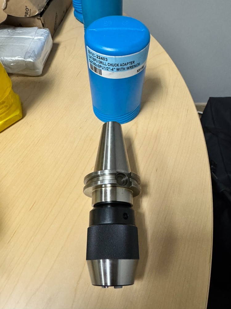 Techniks Drill Chuck: 1/32 to 1/2" Capacity