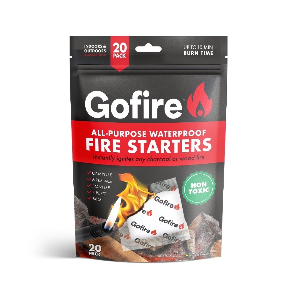 Ultimate All Purpose Fire Starters Waterproof Quick Lighting Firestarter for