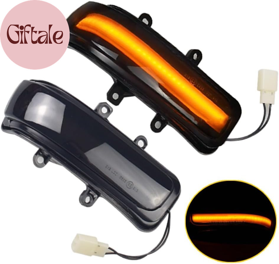 LED Dynamic Turn Signal Light Side Mirror Blinker Sequential Lamp for Toyota Rav