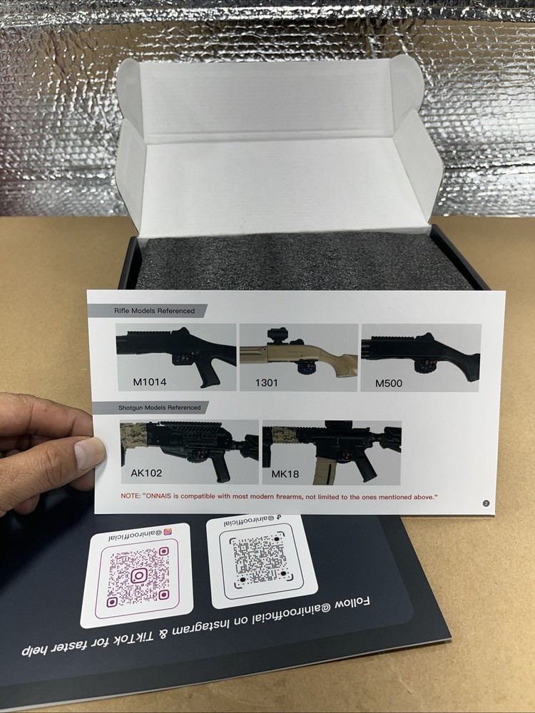 Ainiro Smart Biometric Gun Trigger Lock Model Number # GL-001
