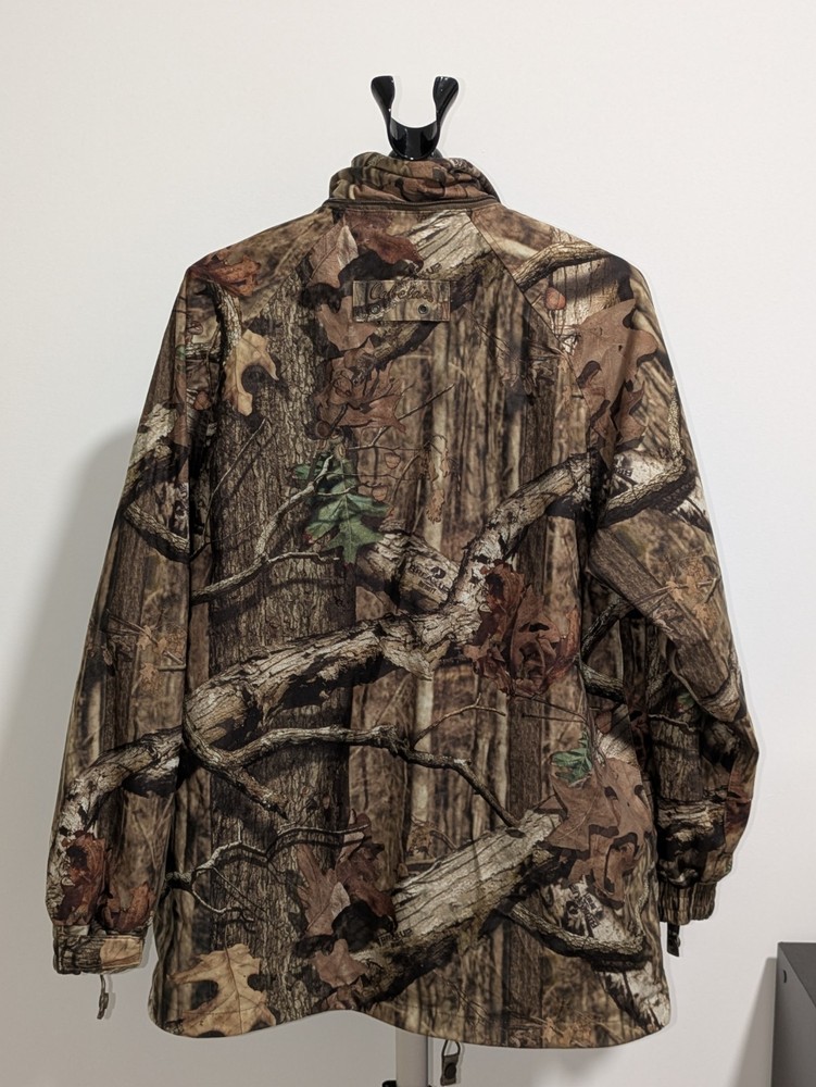 Cabela's Dry Plus Breakup Infinity Camo Hunting Coat Mens Medium Jacket
