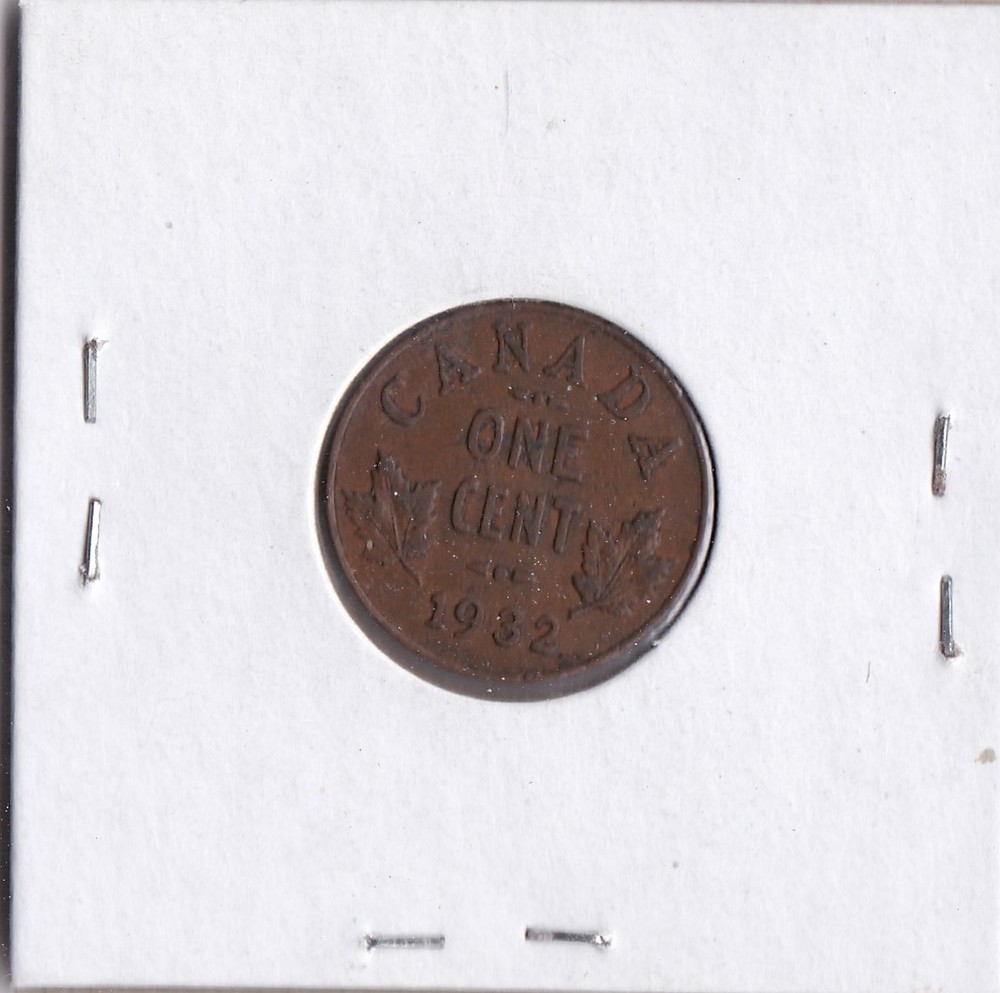 1932 Canadian Cent L7