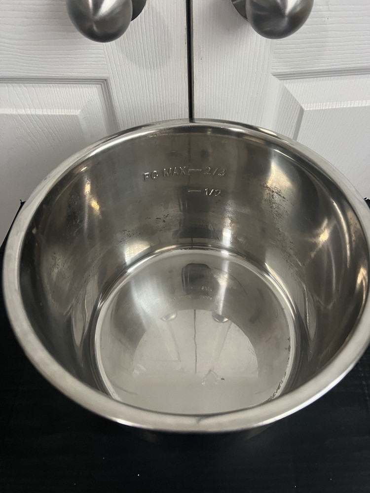 Instant Pot 6 Qt Stainless Steel Inner Pot Replacement Insert
