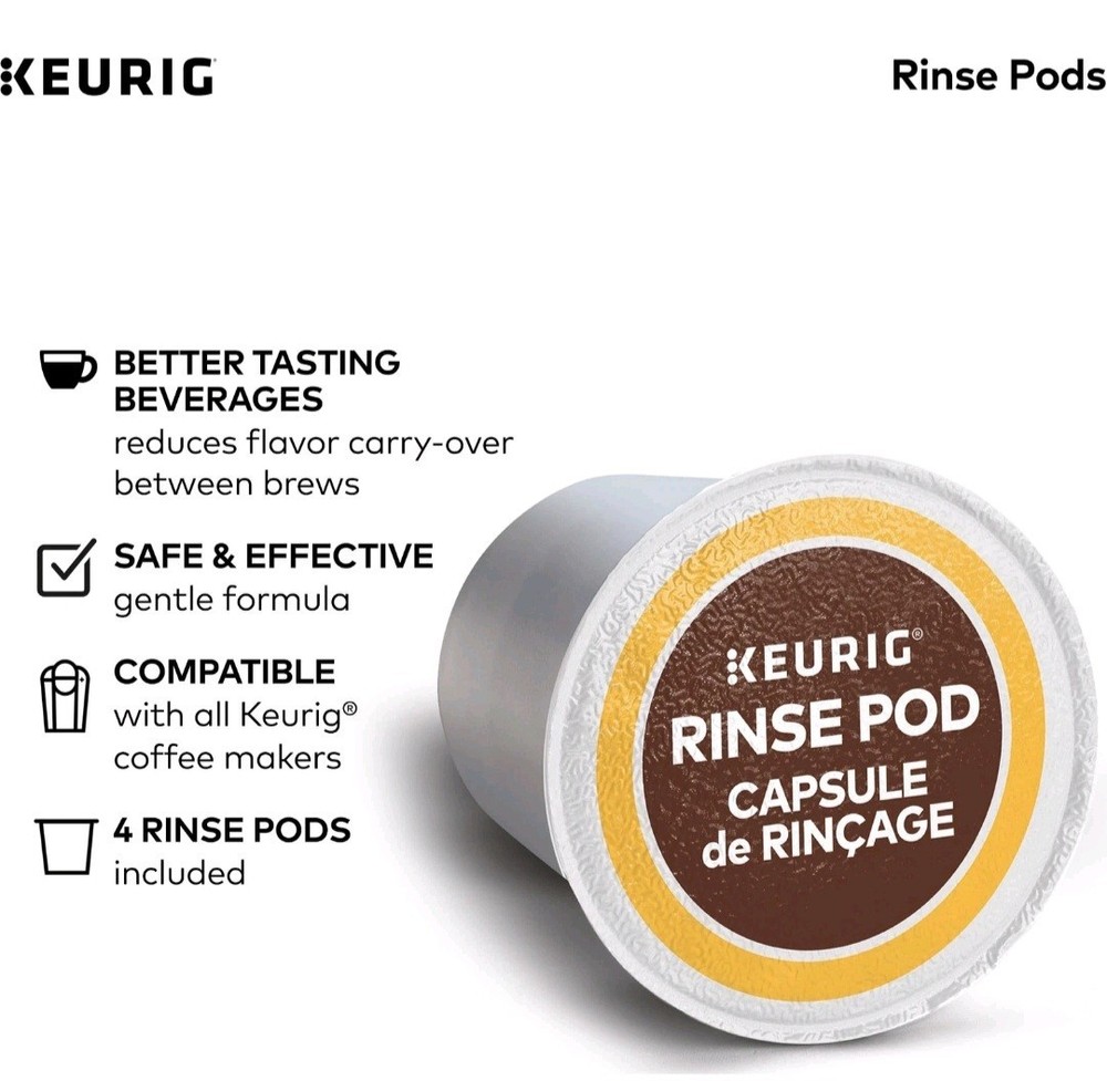 Keurig Brewer Cleanse Kit For Maintenance Includes Descaling Solution &...