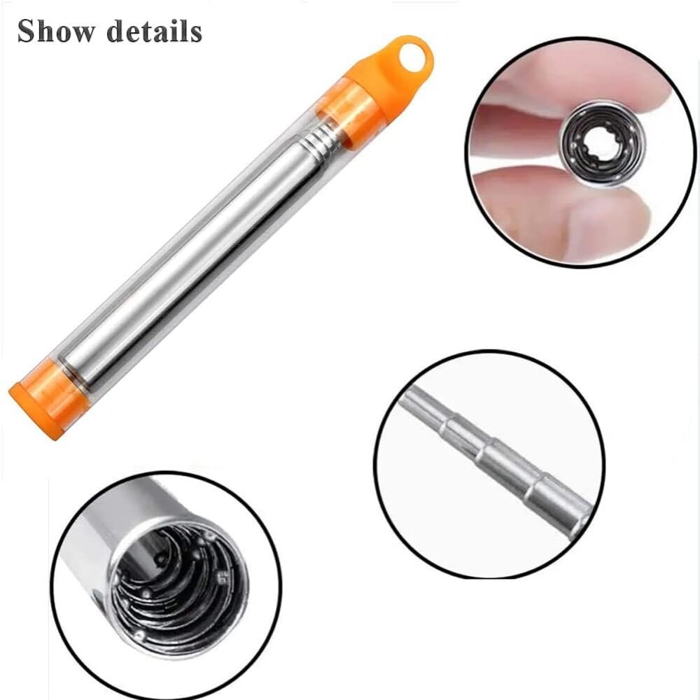 2Pcs Outdoors Pocket Bellow Collapsible Fire Tools Camping Survival Blow