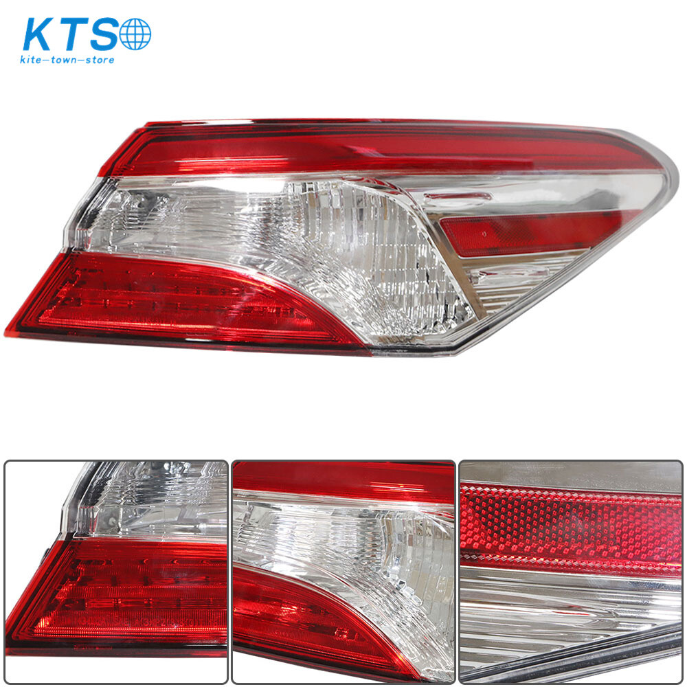 Outer Tail Light Rear Brake Lamp For 2018-2020 Toyota Camry Passenger Right Side