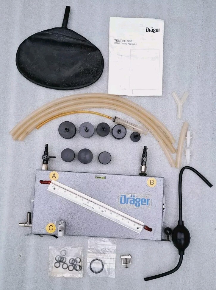 DRAGER CABA 900 TESTING KIT FOR CABA APPRATUS TESTING FOR DRAGER MAKE GERMANY