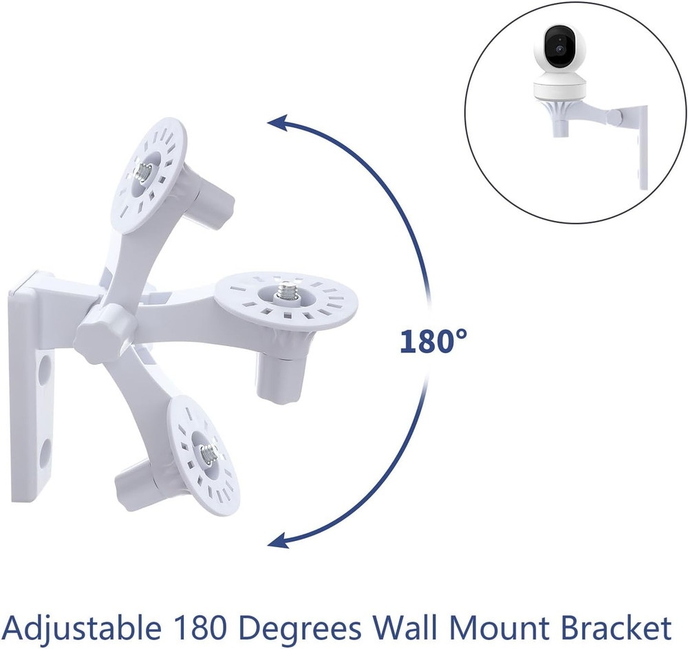 2 Pack Wall Mount Compatible with Reolink E1/E1 Pro Camera, Adjustable Wall Moun