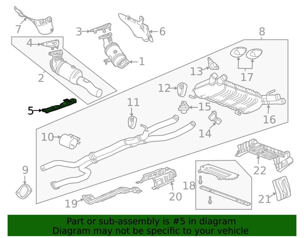 Genuine GM Support Bracket 12702906