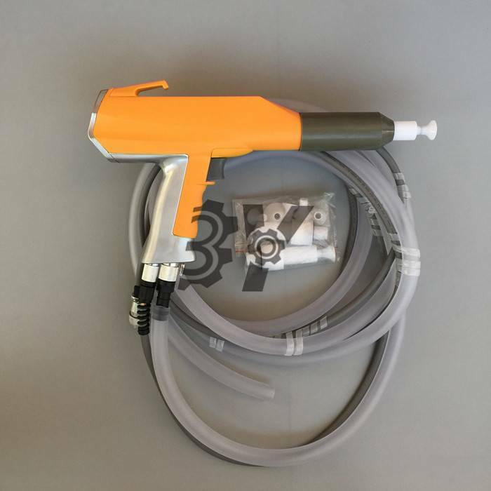 electrostatic powder coating spray gun with wire 3 pins