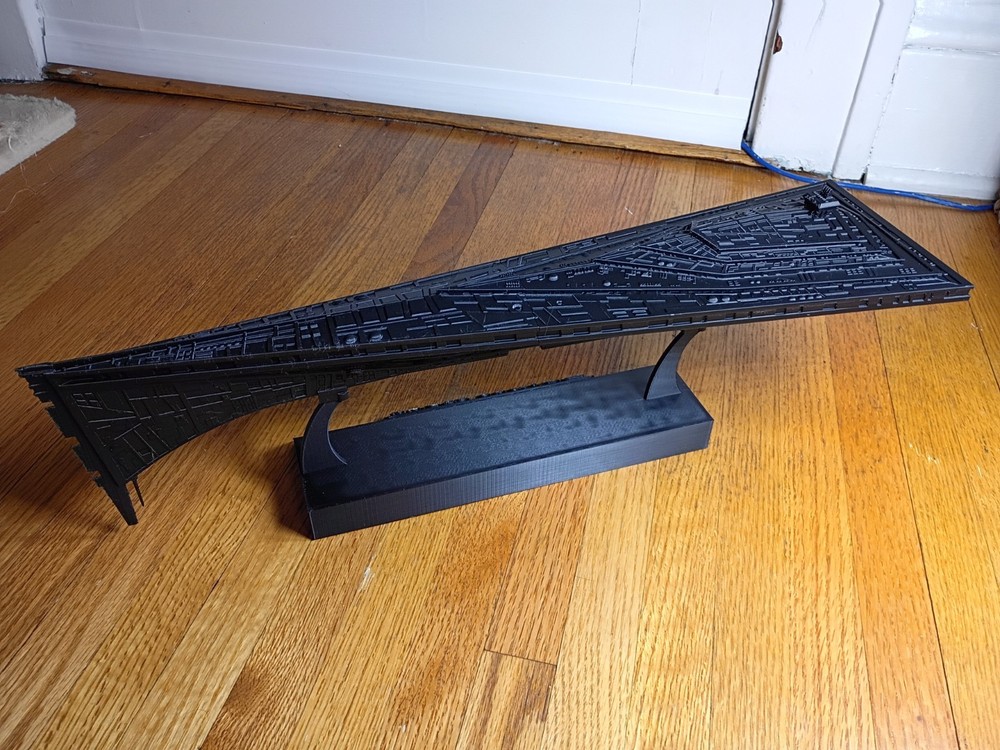 Star Wars Armada Eclipse Super Star Destroyer Full Scale With Display Stand