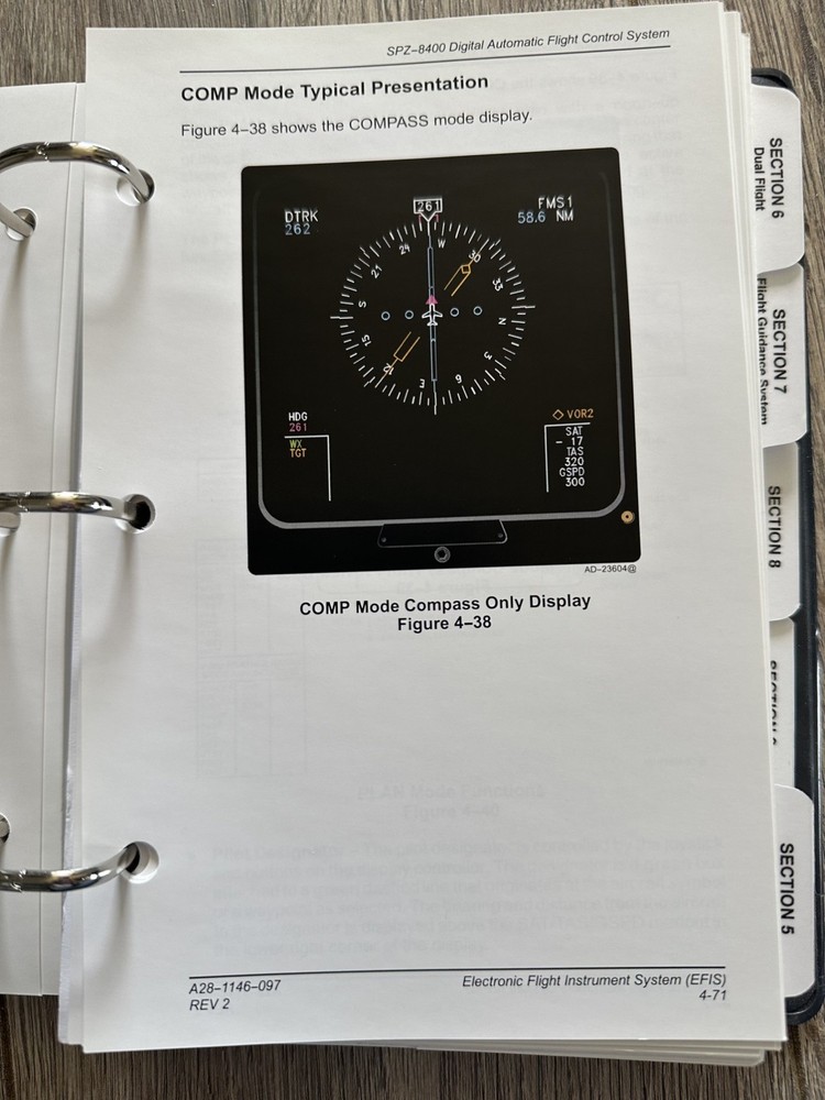 Gulfstream IV SPZ-8400 Digital Automatic Flight Control System Pilots Manual