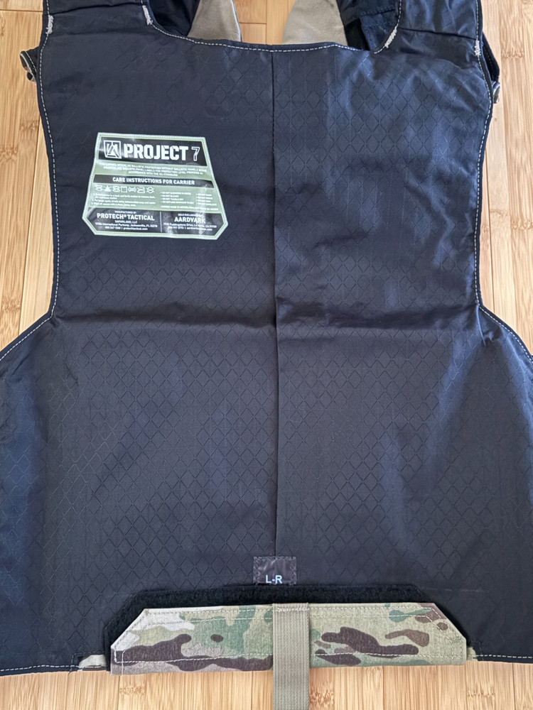 Protech PROJECT 7 AARDVARK Large Multicam Armor Carrier Webless MOLLE Firstspear