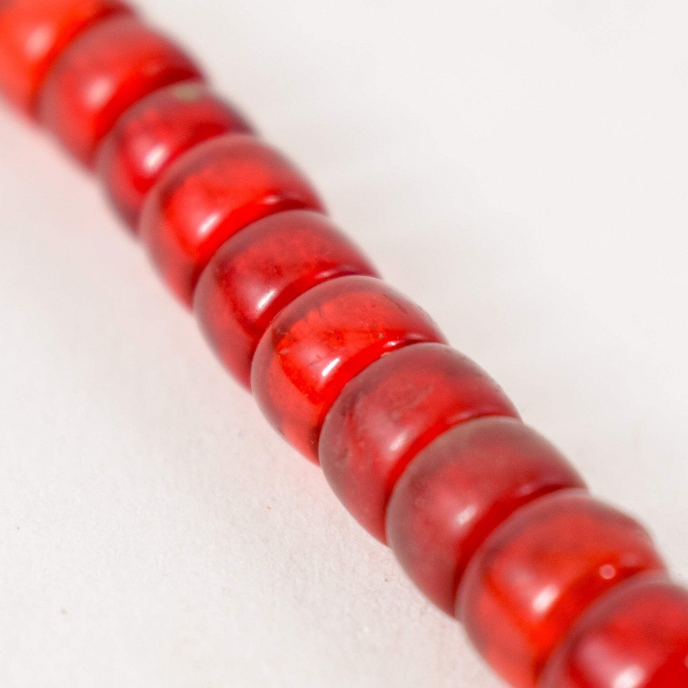 Padre Translucent Red Trade Beads